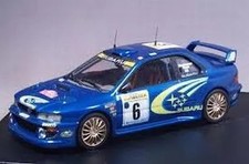 1/43 Subaru Impreza WRC 1999 Monte Carlo Rally 2nd Place #6 DiecastItem Specif