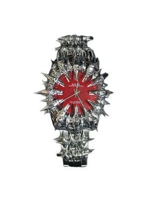 Alien Vampire Dragon Scale Spike Soldered Punk Wristwatch Unisex