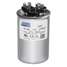 45 3 uf/MFD 370 VAC volts Round Dual Run Capacitor 50/60 Hz - Lot-1