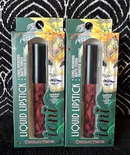 🌺2pk IONI CHOCOLATE MARTINI RED BROWNISH MATTE FINISH 24H COLOR LIQUID LIPSTICK