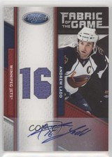 2011-12 Certified Jersey Number Signatures 18/25 Andrew Ladd #6 Auto 0mj2