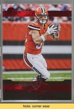 2016 Panini Plates & Patches Red 9/10 Gary Barnidge #23 READ fm0