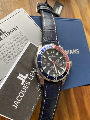Jacques Lemans Liverpool Chronograph 1-2091B | 20ATM | Ungetragen | NEU&OVP