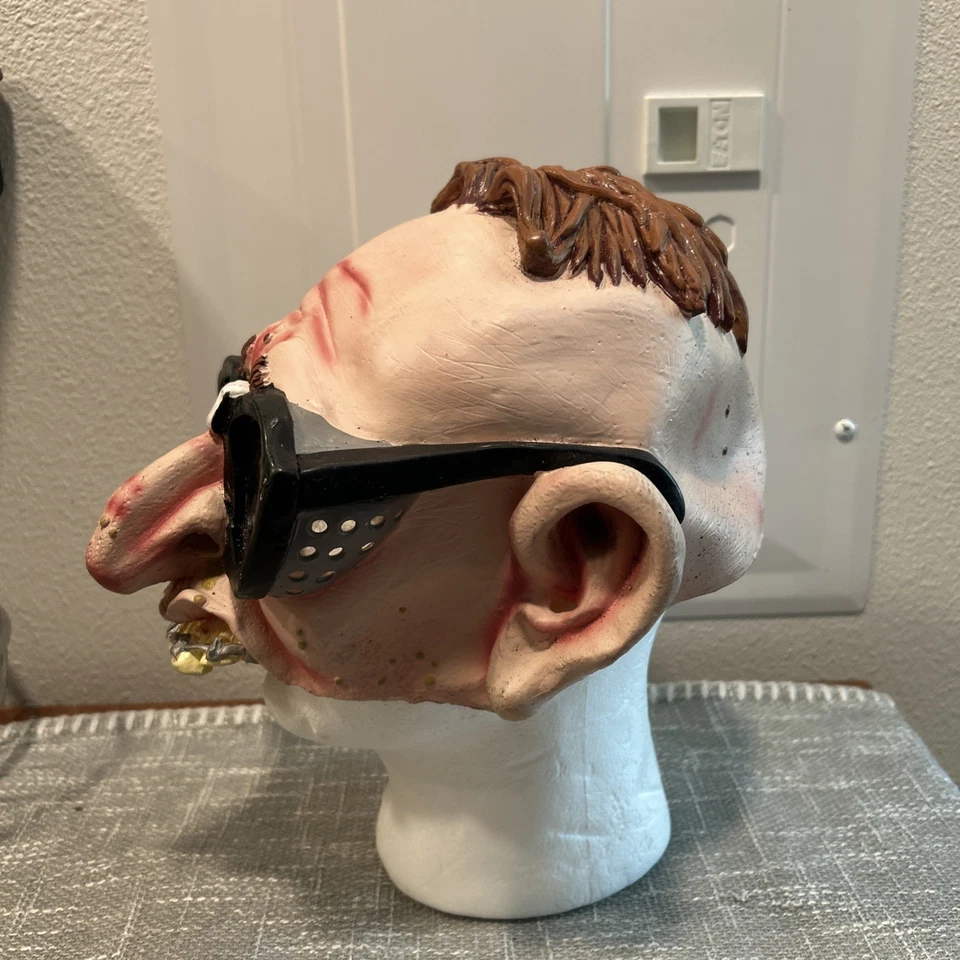 Halloween Goma Geek Nerd Gafas Boogers Máscara Talla Única 2001 DISFRAZ INC Foto 2 de 4