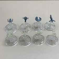 8pcs Star Wars Armada Rogues and Villains Falcon Boba Fett Starships Miniatures 