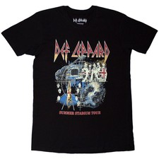 Def Leppard Summer Stadium Tour Official T-Shirt Mens