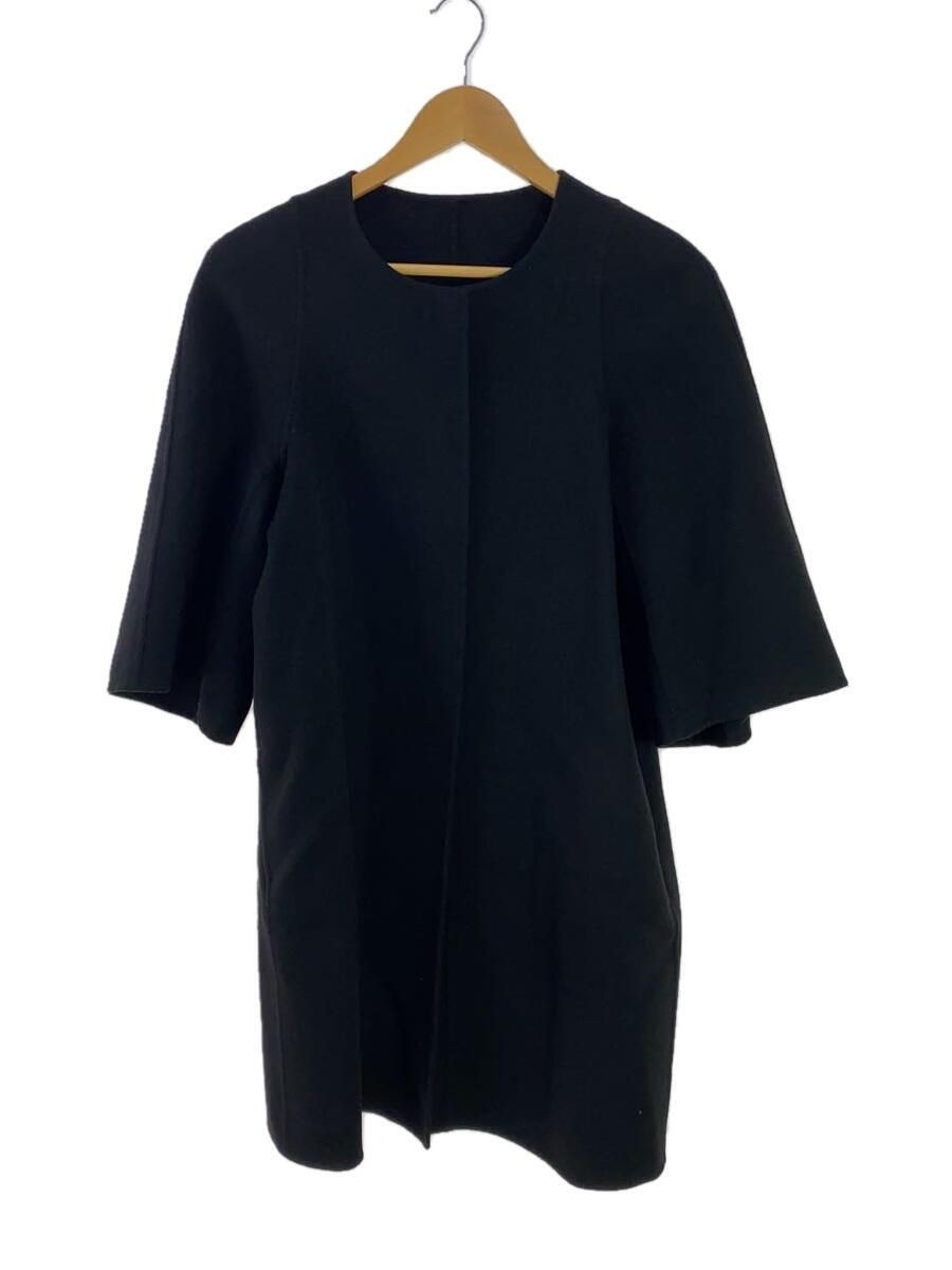 ALTRA DRAWER altro cappotto senza colletto 36 lana nero tinta unita 6525 234 0255