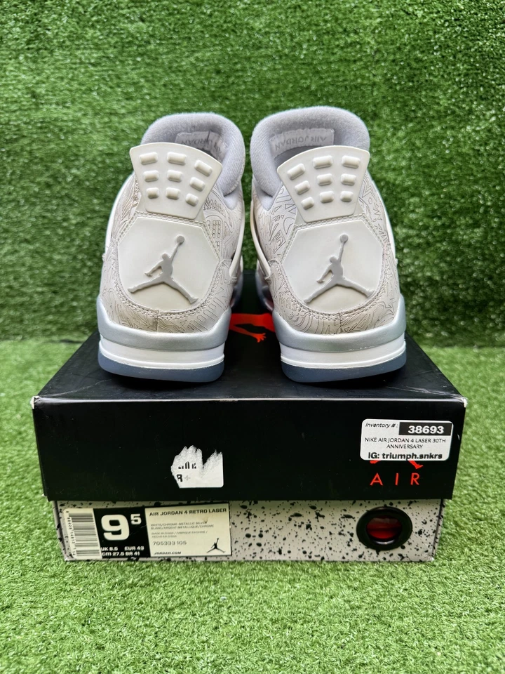 Лазер Air Jordan 4 ретро к 30-летию размер 9,5 - Изображение 4 из 4