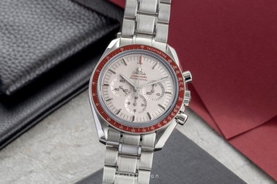 Omega Speedmaster Moonwatch Tokyo 2020 Rising Sun Ref. 522.30.42.30.06.001 B&P
