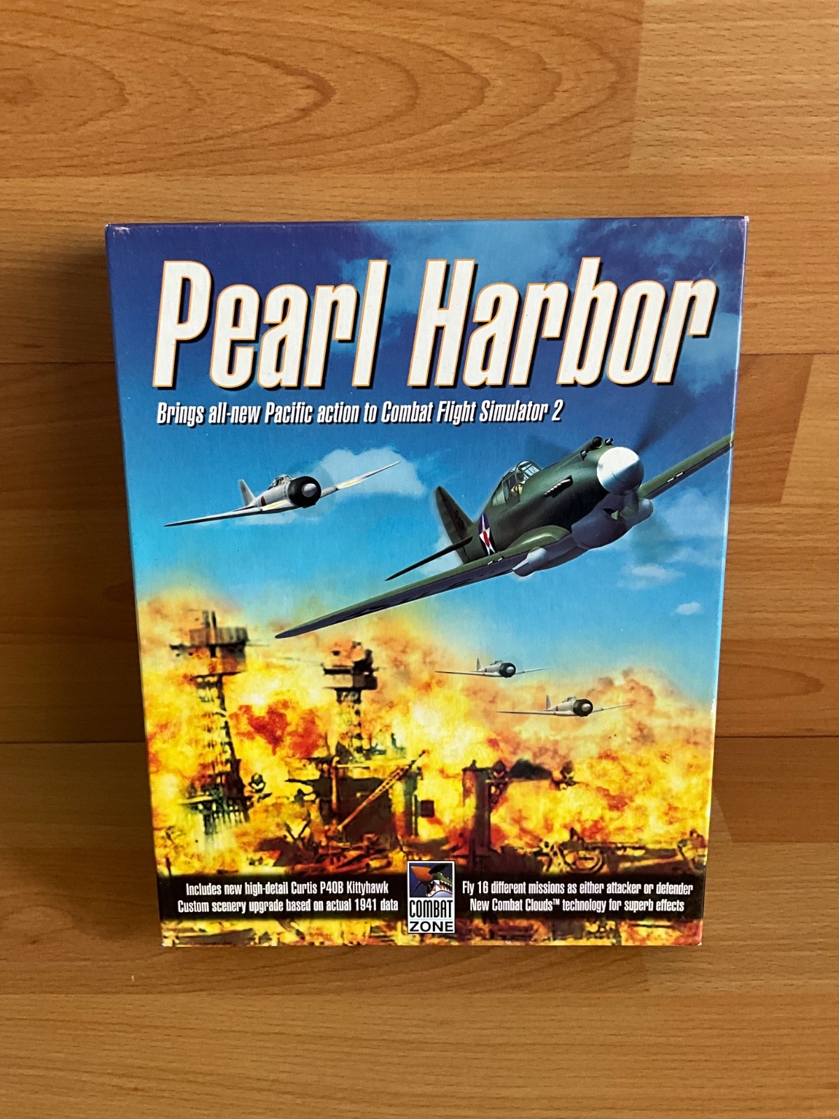 Pearl Harbor Microsoft Combat Flight Simulator 2 Pc Big Box Disc