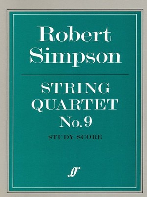 String Quartet No. 9 Violin, Cello, Viola String Quartet Music Simpson Faber Mus