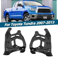 NEW Bumper Bracket Set For Toyota Tundra 2007-2013 Mounting Arm Steel Front 2Pc