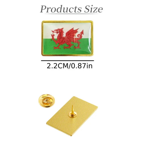 UK Enamel Lapel Pin Badges Scotland,Wales,England Flag Union jack,Saltire,Dragon - Picture 5 of 11