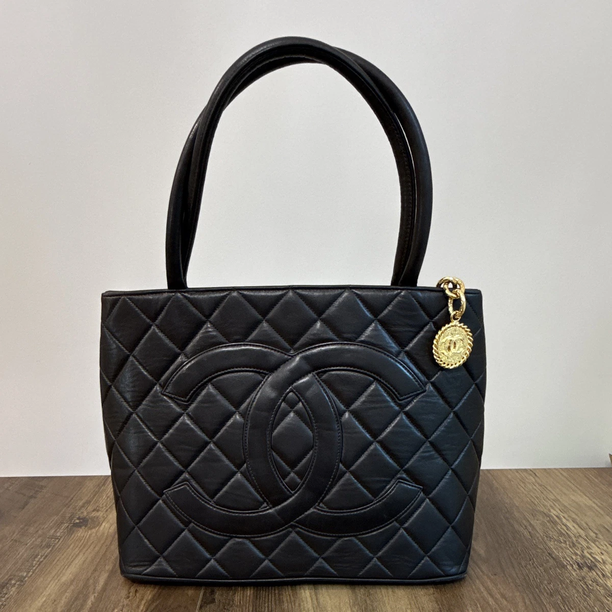 CHANEL Leather Tote Bags for Women for sale | eBay