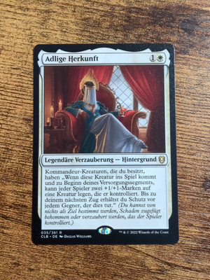 Magic the Gathering Adlige Herkunft R CLB-DE035/361 Baldurs Gate
