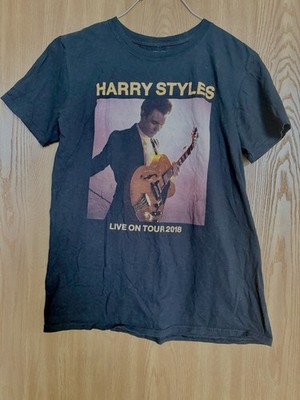 Harry Styles Live On Tour 2018 Concert Merch Graphic T-Shirt Size Medium Black