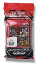 2021 Prizm Draft Picks Basketball Cello Fat Pack - Look for Cade Cunningham RC’s