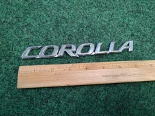 2003 2006 2007 2008 Toyota Corolla Rear Trunk Nameplate Emblem 75442-02070 1S7