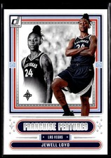 2025 Donruss WNBA #9 Jewell Loyd Franchise Features