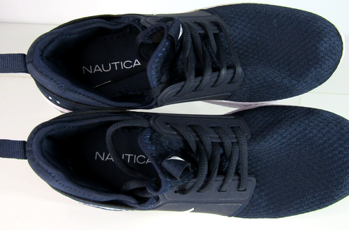 Nautica Men's Rainey Sport Blue Knit Lace-Up Lightweight Sneakers Size 8.5 Wide - Picture 7 of 10