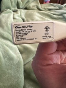 Pace DSL Filter