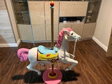 Full Size Carousel Horse hand made in excellent condition, not wood