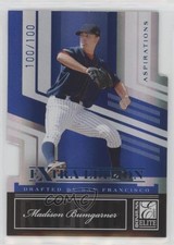 2007 Donruss Elite Extra Edition Aspirations Die-Cut /100 Madison Bumgarner 16if