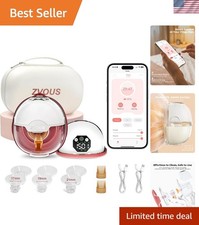 Leakproof Wearable Breast Pump with 15 Adjustable Levels for Ultimate Comfort