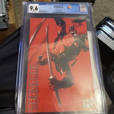 Deadpool #1 Vol. 8 Dell'Otto Virgin Variant CGC 9.6 2018