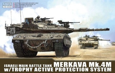 MENG 72-006 1/72 Israeli MBT Merkava Mk.4M w/Trophy Active Protection System