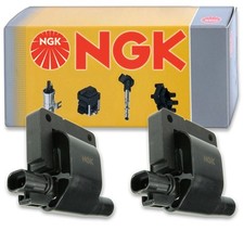 2 pc NGK 49045 U1024 Ignition Coils for UF38 UF-38 IC114 GN10024 ej