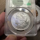 1904O Morgan Silver Dollar CAC MS63 Grade