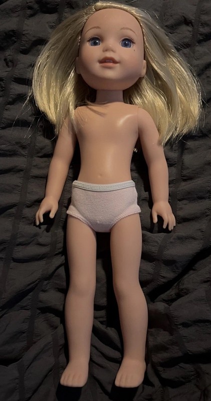 American Girl Camille Doll with A Nightgown(not Branded) And Boots; Used