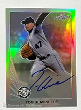 2015 Leaf 25th Baseball Metal Auto Silver /52 Tom Glavine #BA-TG1 Auto HOF