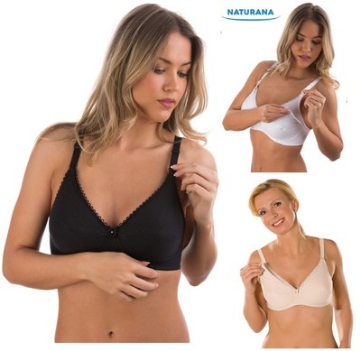 PREMIUM Umstands Still BH Firm Control BHs Damen Soft Cup Push Up Preg