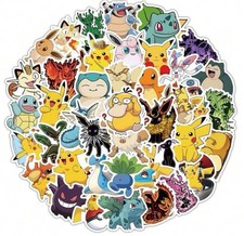 Pokemon Stickers - 10 random stickers - Pikachu