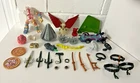 Vintage Teenage Mutant Ninja Turtles Weapons Belts Pizza Wheels +++ TMNT Lot