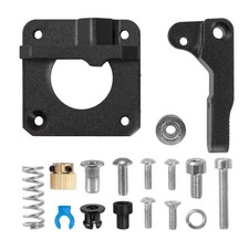 Upgraded Ender 3 Metal Extruder Frame, Aluminum Black Bowden Extruder Drive for
