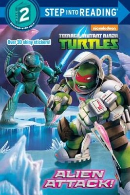 Alien Attack! (Teenage Mutant Ninja Turtles) (Step into Reading) - GOOD
