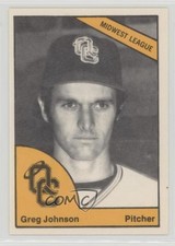 1977 TCMA Minor League Greg Johnson #0183 0a3