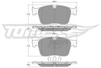 Tomex Brakes Bremsbelagsatz, Scheibenbremse TX 18-84 FüR Jaguar Land Rover