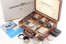 3 Lens Unused /TLA140 20th Kit Contax G1 35mm Film Camera 28mm 45mm 90mm JAPAN