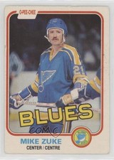 1981-82 O-Pee-Chee Mike Zuke #299 0d7y