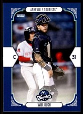 2025 Will Bush Choice Minor League Rookie Asheville Tourists Astros