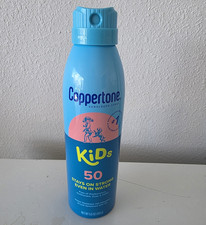 Coppertone Kids Broad Spectrum Sunscreen Spray SPF 50 Water Resistant 5.5 oz