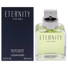 Eternity by Calvin Klein for Men - 3.4 oz EDT Spray