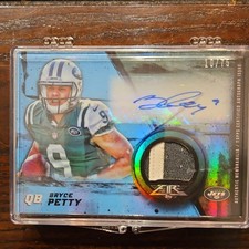 Patch Variety Value Pack (10/75 Bryce Petty, 32/50 David Montgomery).