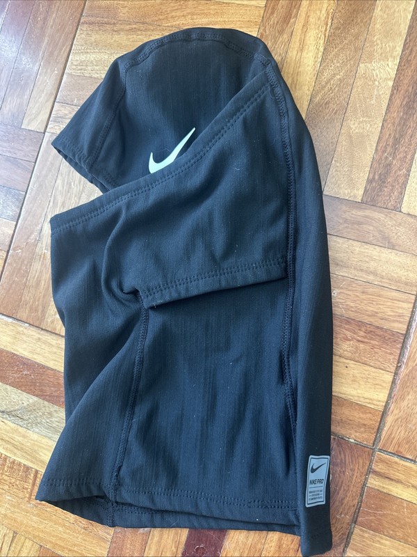 Nike Pro Therma-Fit Hyperwarm Hood Ski Mask Black Shiesty- Pre-owned  Excellent