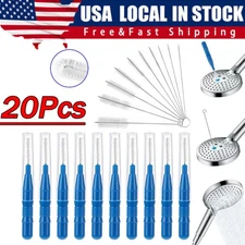 20 Pcs Shower Head Cleaning Brush Set - Anti-Clogging Small Pore Gap Brushes