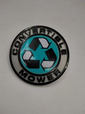 NOS OEM SNAPPER 24068 CONVERTIBLE MOWER PLASTIC EMBLEM 704068